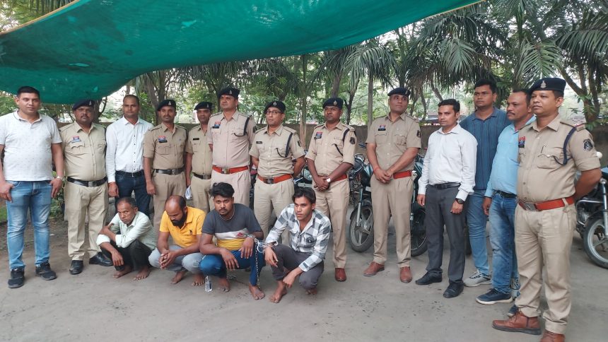 पुलिस की बड़ी कार्रवाई