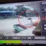 1280x720 2524710 dhamtari a youth was hit cctv footage gujra village raipur road