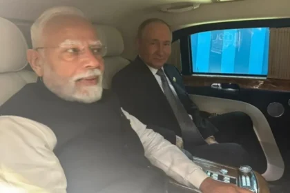 PM Modi Vladimir Putin In SCO Summit