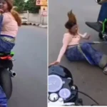 bike accident video 1