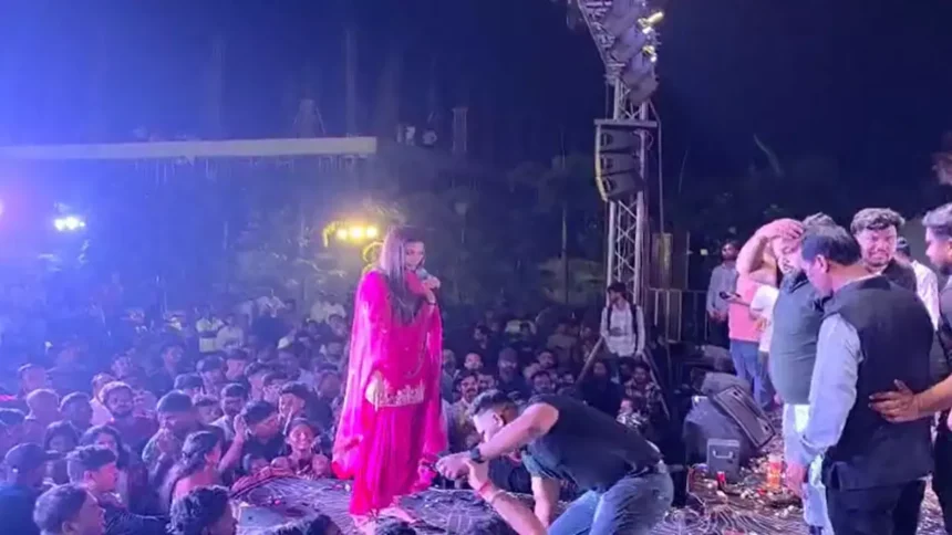 1280x720 2535028 dancer sapna chaudhary abuses police station