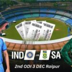 Cricket Match Ticket Raipur