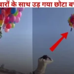 child accidentally flew into sky video viral
