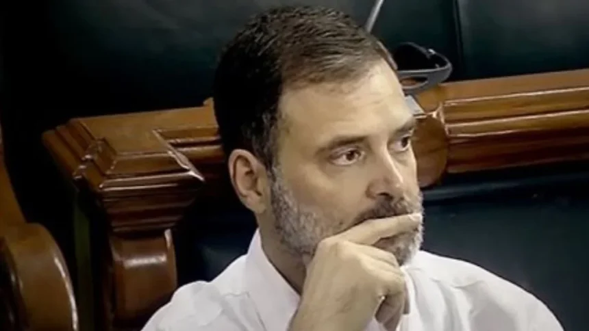 rahul gandhi vote chori parliament