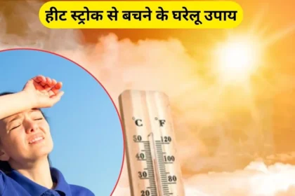 Home remedies to avoid heat stroke