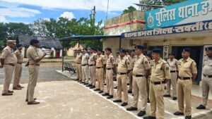 Sakti News एसपी प्रफुल्ल कुमार ठाकुर ने किया डभरा थाना का वार्षिक निरीक्षण, रिकॉर्ड से लेकर टर्नआउट तक परखी व्यवस्थाएं, सरदार पटेल की 150वीं जयंती पर किया ‘एकता वृक्षारोपण’ 2 IMG 20260730 WA0029